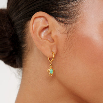 Opal Turtle Hoops