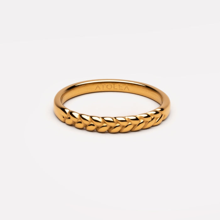 Laurel Crown Ring