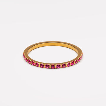 “Bordeaux” Thin Ring