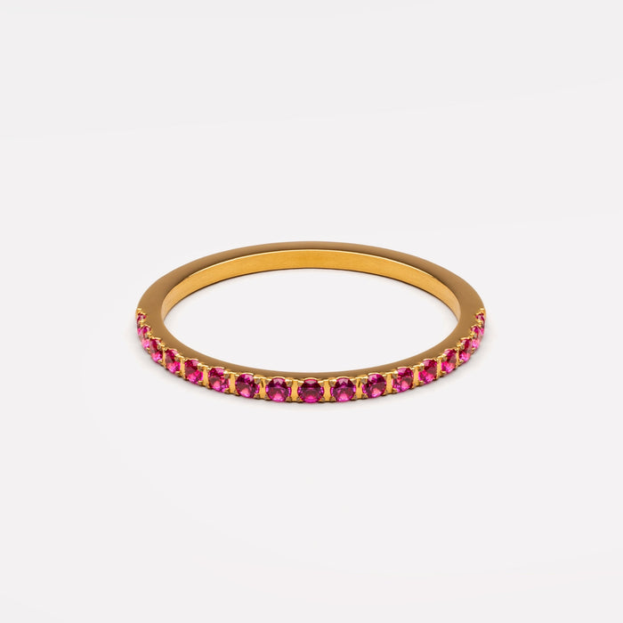 “Bordeaux” Thin Ring