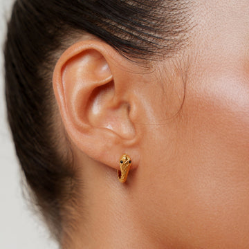 Snake Hoops Earrings