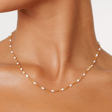 White Dainty Choker